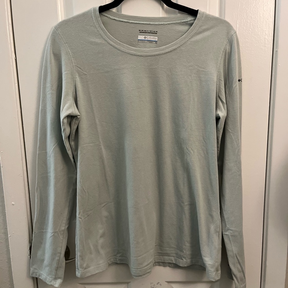 Turquoise Columbia Long Sleeve Women’s Shirt